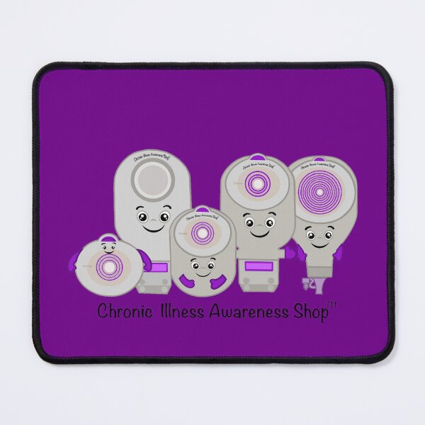 Item preview, Cute Ostomy Bags  designed and sold by Chronic Illness Awareness Shop.