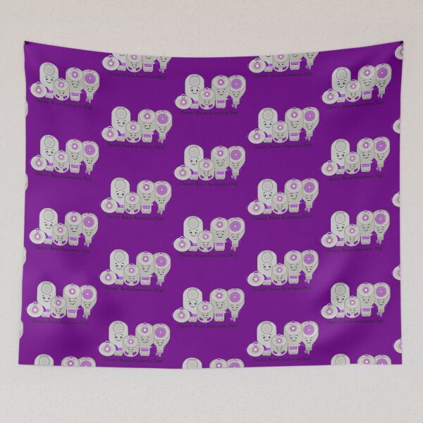 Item preview, Cute Ostomy Bags  designed and sold by Chronic Illness Awareness Shop.
