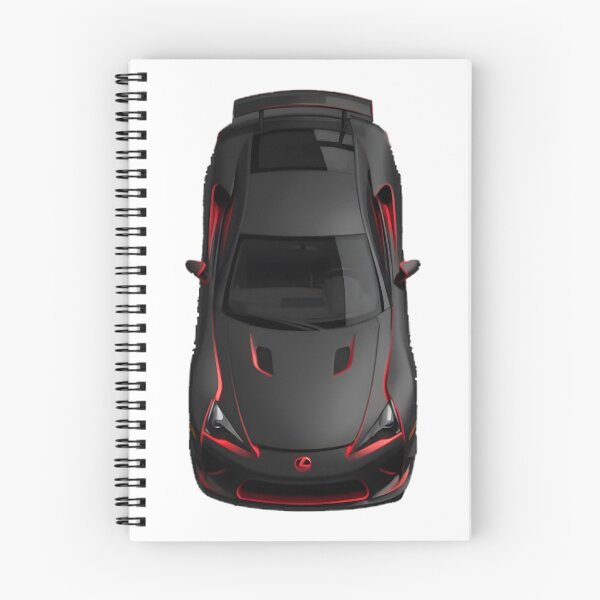 Item preview, Cyberpunk Neon Matte Black Lfa Car Top View Vector Art | Perfect Gift For You And Friends designed and sold by Dylan Olivares.