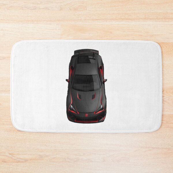 Item preview, Cyberpunk Neon Matte Black Lfa Car Top View Vector Art | Perfect Gift For You And Friends designed and sold by Dylan Olivares.
