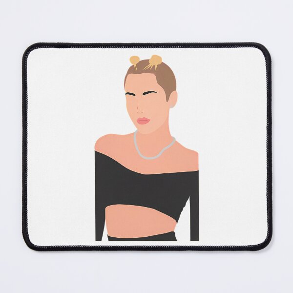 Item preview, Miley Cyrus Lineless Illustration designed and sold by jody-kuhlman.