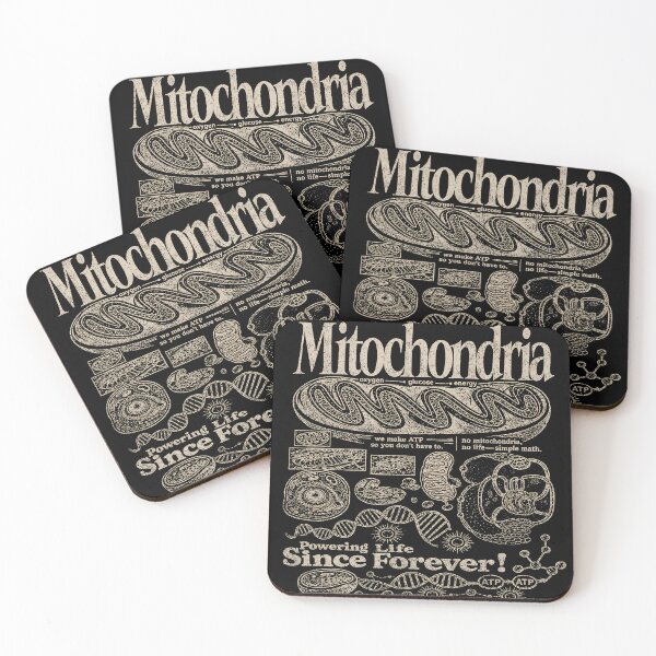 Item preview, Mitochondria, Retro Biology designed and sold by Art-Monnard.