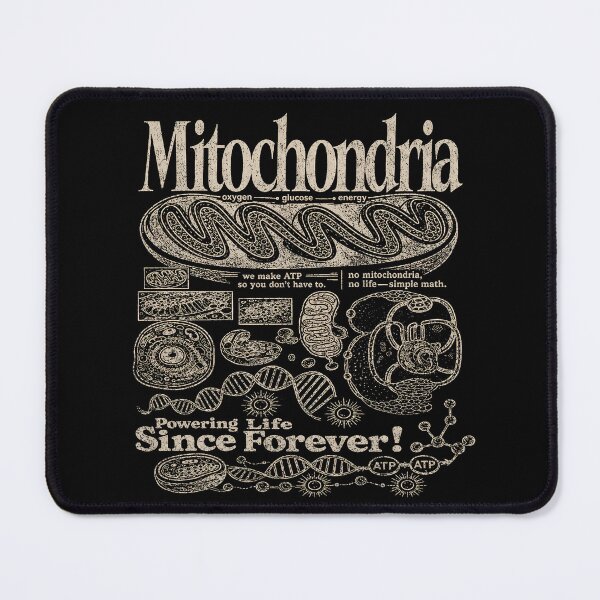 Item preview, Mitochondria, Retro Biology designed and sold by Art-Monnard.