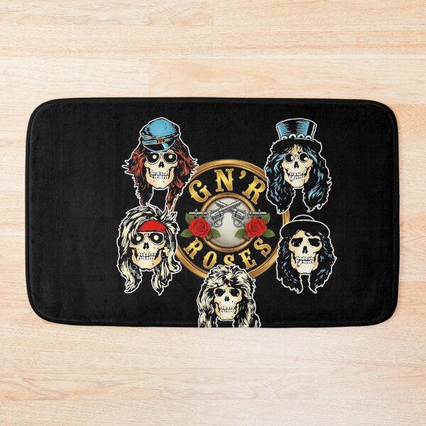 Item preview, Skull Rockers Outlaw Roses – Vintage Gunslinger Skull Music Design designed and sold by RitchieBarry.