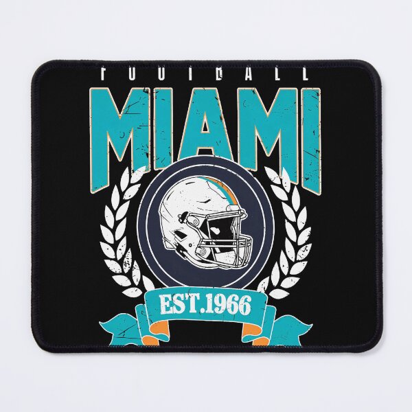Aperçu de l'œuvre Miami Football Est 1966 Rétro Vintage créée et vendue par PeruginiIv.