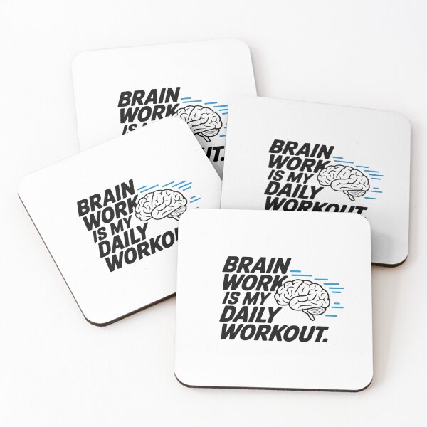 Item preview, Brain Work Is My Daily Workout | Funny Neurosurgeon Brain Surgery designed and sold by CuteDesignables.
