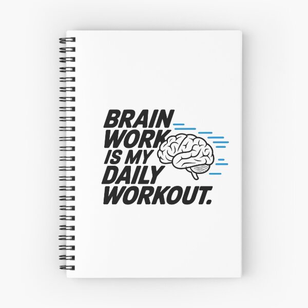 Item preview, Brain Work Is My Daily Workout | Funny Neurosurgeon Brain Surgery designed and sold by CuteDesignables.