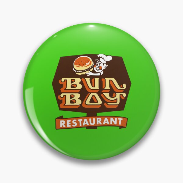 Aperçu de l'œuvre Logo vintage du restaurant Bun Boy créée et vendue par RitchieBarry.