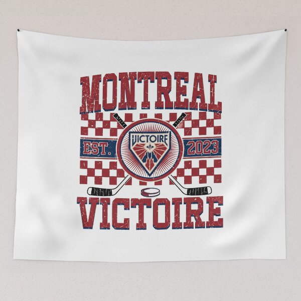 Item preview, Montreal Victory Vintage Hockey Sports Shirt designed and sold by CoreyReid13194.