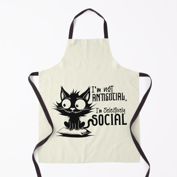 Item preview, I'm Not Antisocial I'm Selectively Social designed and sold by NookMerch97 .