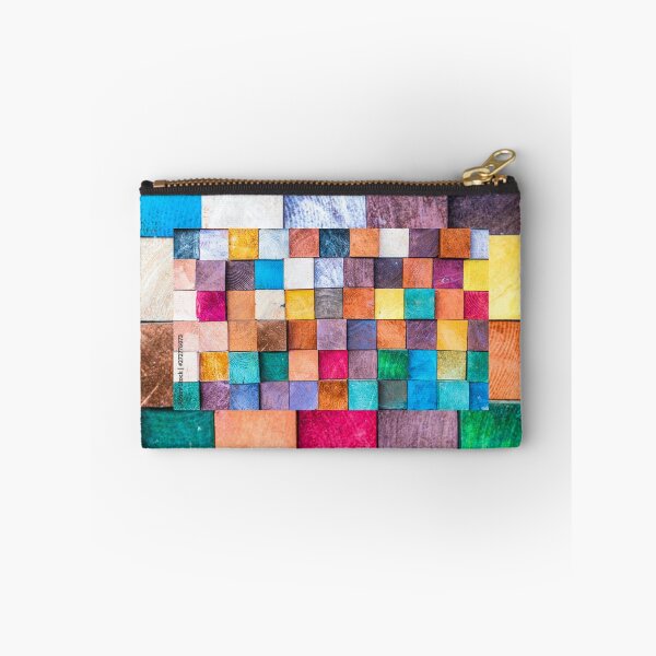 Item preview, Colorful Geometric Mosaic Cube Pattern Modern Abstract Wall Art designed and sold by LuxocaDesigns24.