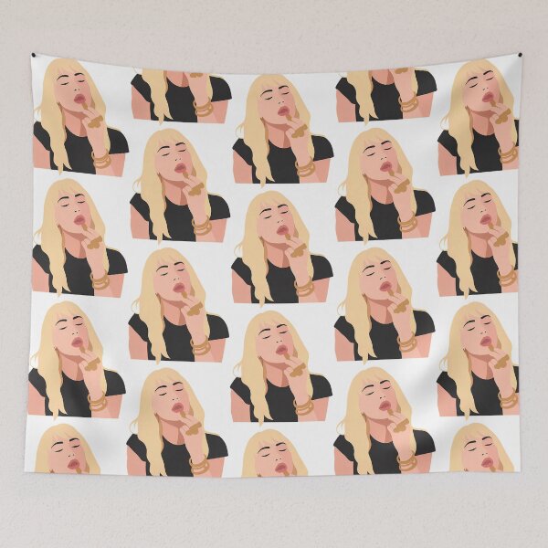 Item preview, Miley Cyrus Lineless Illustration  designed and sold by jody-kuhlman.