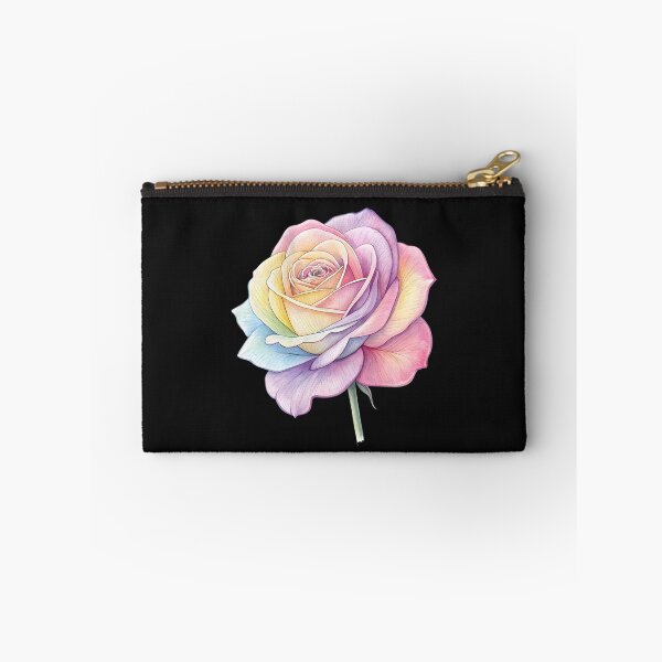 Item preview, Watercolor rainbow color rose designed and sold by trendspatterns.
