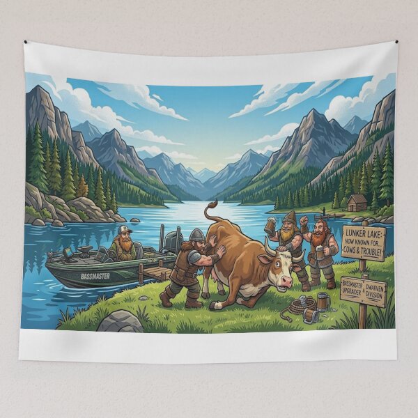 Item preview, cow tipping designed and sold by GAWPAWshop.