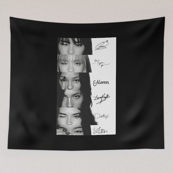 Item preview, Monochrome Faces & Signatures designed and sold by aanKammler8.