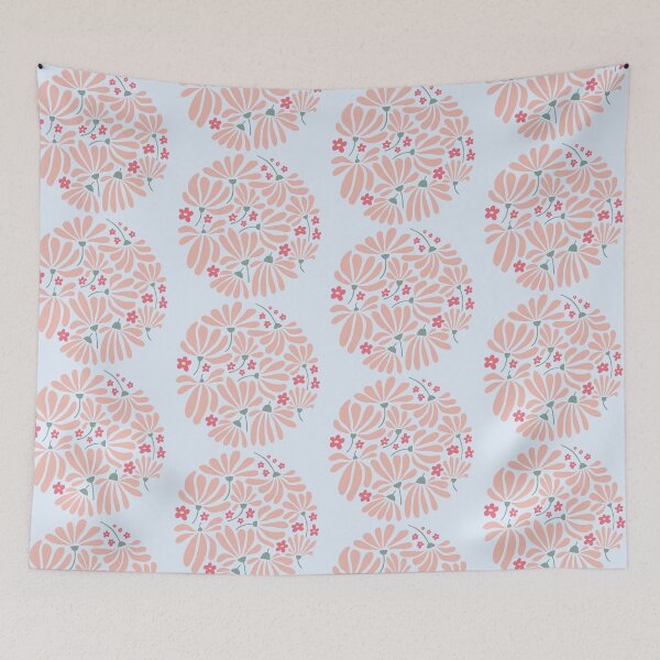 Item preview, Round daisy bouquet (rose color) designed and sold by 247DesignStudio.