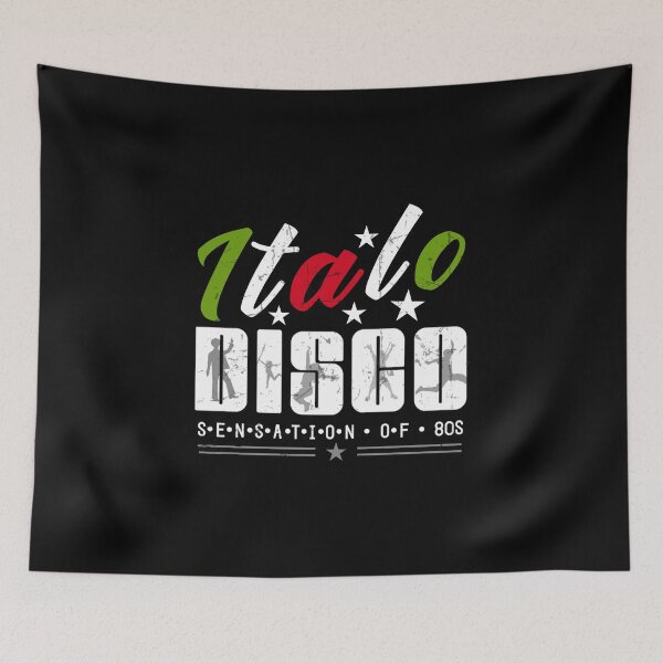 Item preview, Italo Disco Sensation of 80s Black designed and sold by Graphroad.