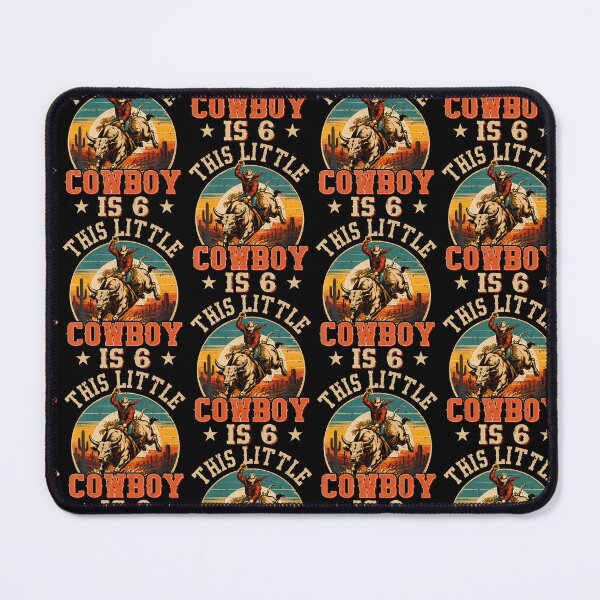 Item preview, 6 Years Old Bull Riding Lover 6Th Birthday Cowboy Theme designed and sold by Eat-Apples.