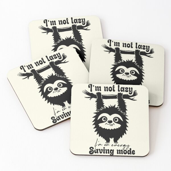 Item preview, Im Not Lazy Im On Energy Saving Mode designed and sold by NookMerch97 .