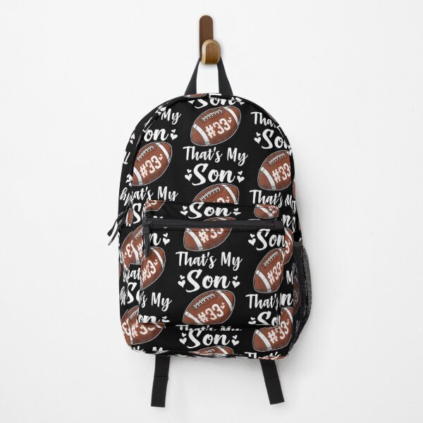 Item preview, Football Jersey Number 33 That'S My Son Football 33 designed and sold by Eat-Apples.