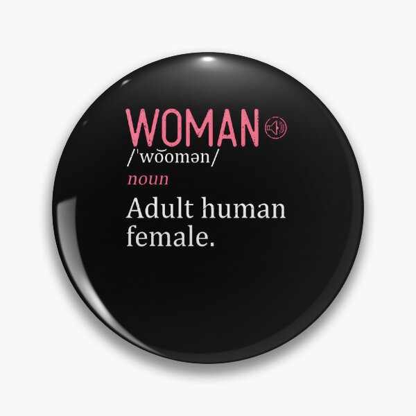 Item preview, 2026 Woman Noun Adult Human Female Vintage Style designed and sold by Eat-Apples.