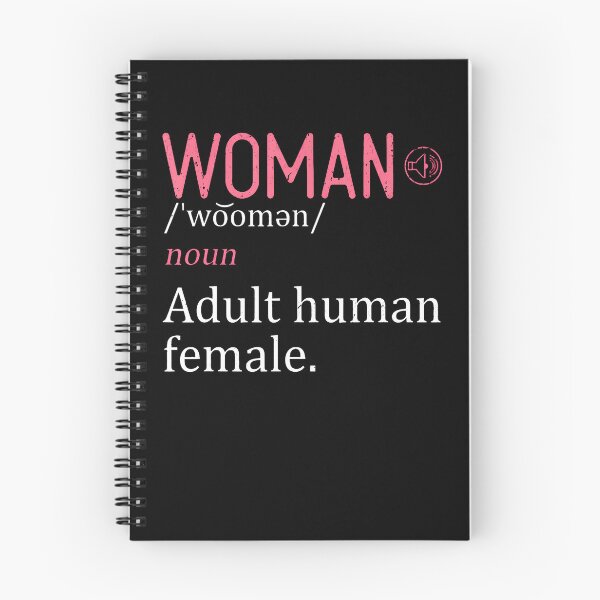 Item preview, 2026 Woman Noun Adult Human Female Vintage Style designed and sold by Eat-Apples.