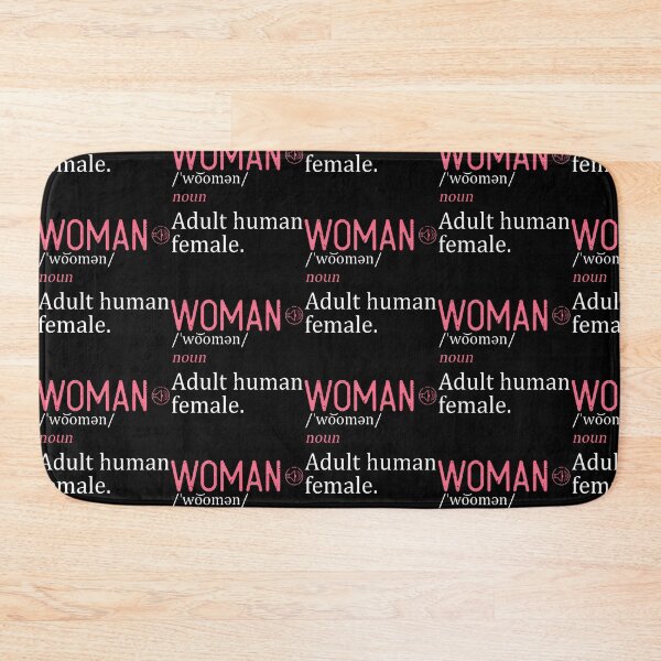 Item preview, 2026 Woman Noun Adult Human Female Vintage Style designed and sold by Eat-Apples.