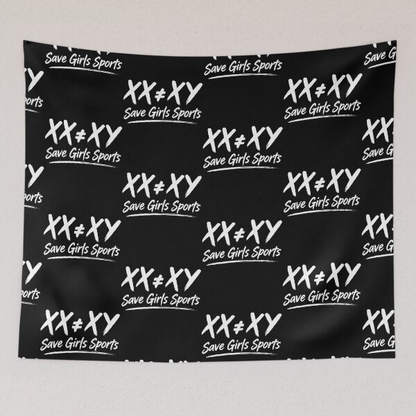 Item preview, Xx Does Not Equal Xy Save Girls Sports designed and sold by Eat-Apples.