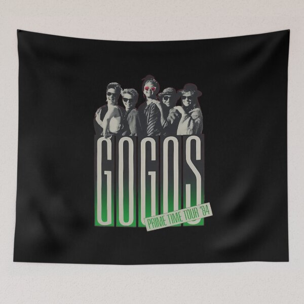 Item preview, THE GOGOS - PRIME TIME TOUR 84 designed and sold by Pixelb00nz8Bit.