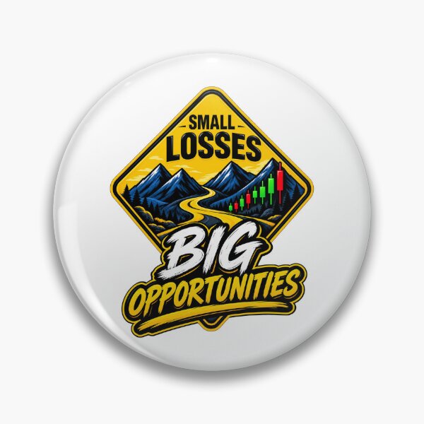 Item preview, Small Losses Big Opportunities designed and sold by VolatilityEdge.