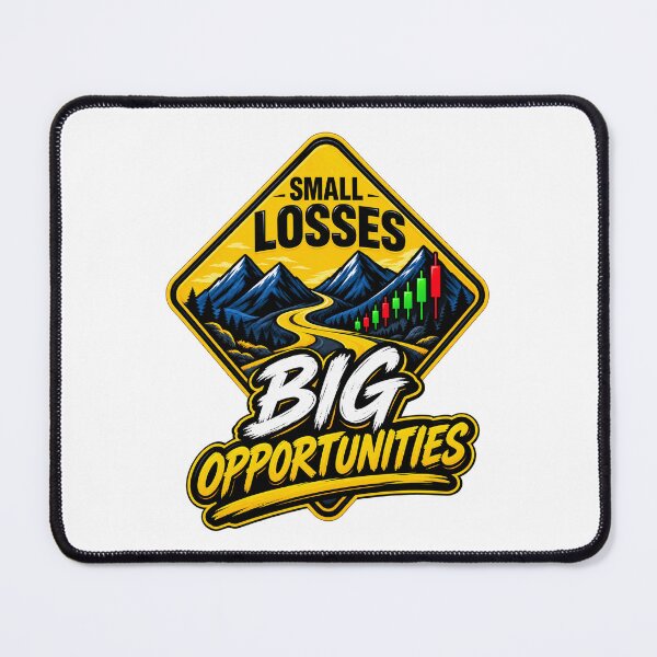 Item preview, Small Losses Big Opportunities designed and sold by VolatilityEdge.