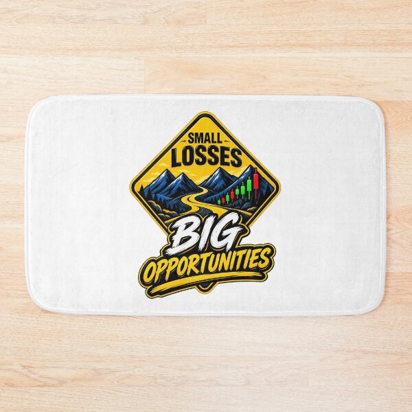 Item preview, Small Losses Big Opportunities designed and sold by VolatilityEdge.