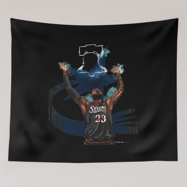 Item preview, Philly Basketball Star Liberty Bell Art designed and sold by kenyanascfh.