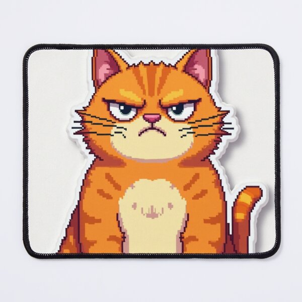 Item preview, Funny Cat Error 404 Food Not Found Pixel Art designed and sold by grzezzz.