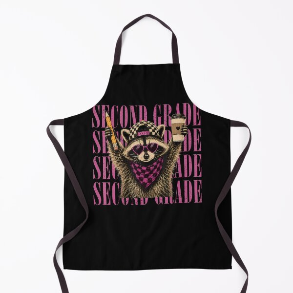 Item preview, Funny Second 2Nd Grade Teacher Feral Raccoon Back To School designed and sold by Eat-Apples.