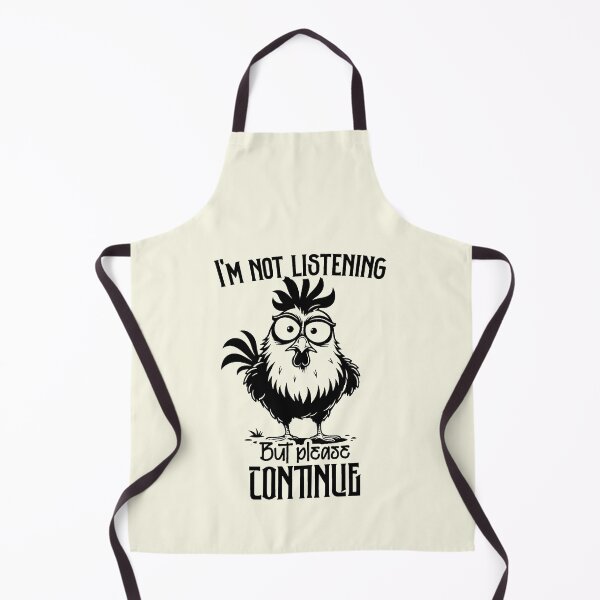 Item preview, SEO Title Im Not Listening But Please Continue designed and sold by NookMerch97 .
