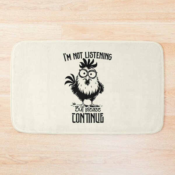 Item preview, SEO Title  Im Not Listening But Please Continue designed and sold by NookMerch97 .
