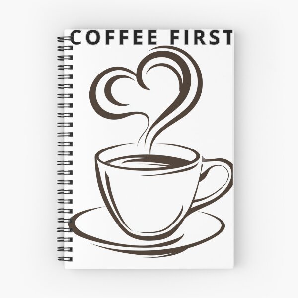 Item preview, Cozy Coffee Cup with Heart Steam Line Art designed and sold by TrendyGalaxy.