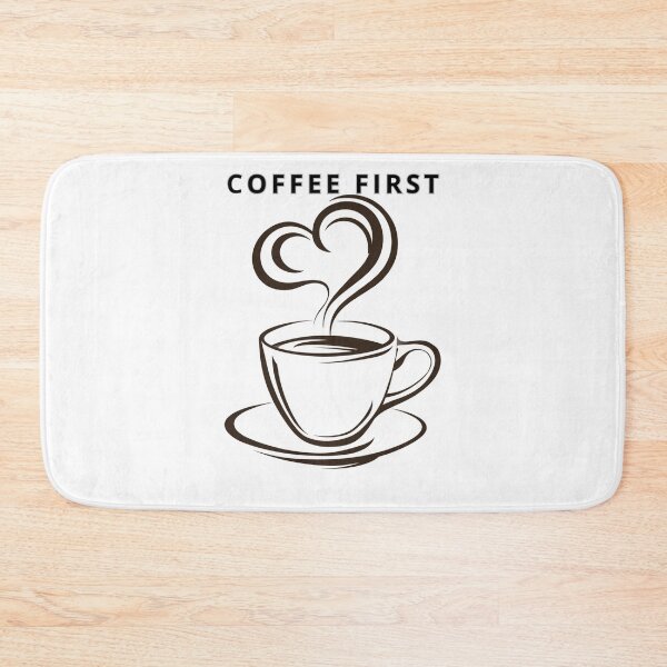 Item preview, Cozy Coffee Cup with Heart Steam Line Art designed and sold by TrendyGalaxy.