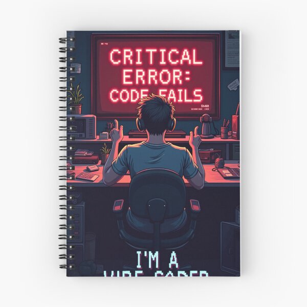 Item preview, Funny I'm A Vibe Coder IT Programmer Pixel Art designed and sold by grzezzz.
