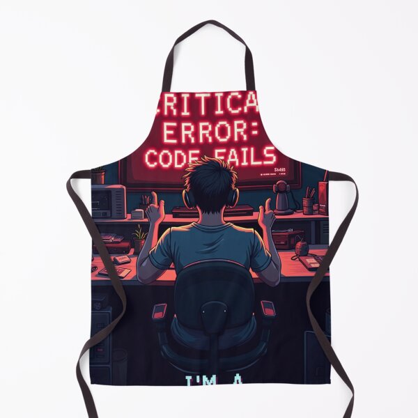 Item preview, Funny I'm A Vibe Coder IT Programmer Pixel Art designed and sold by grzezzz.