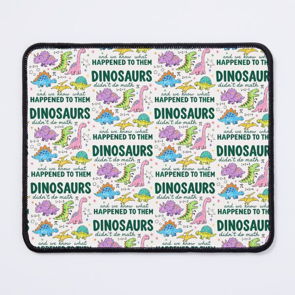 Item preview, Dinosaurs Didn'T Do Math Funny Stem Math Teacher designed and sold by Eat-Apples.