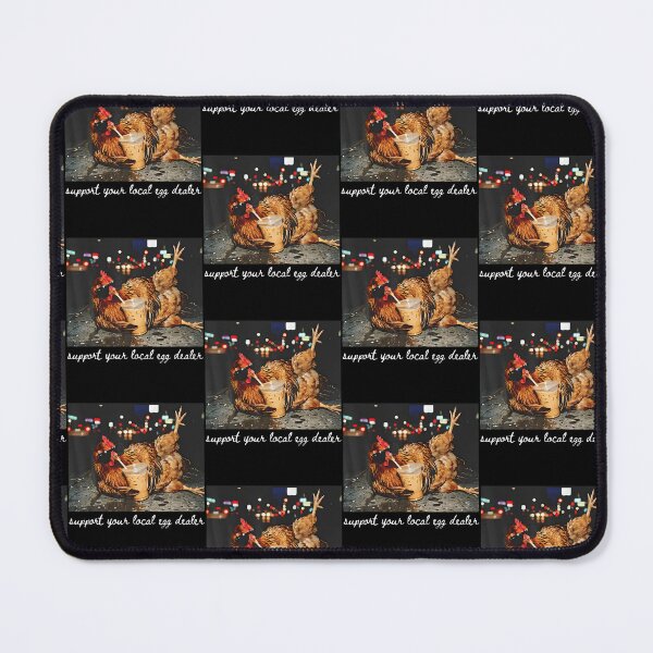 Item preview, Chicken Drinking Iced Coffee Support Your Local Egg Dealer designed and sold by Eat-Apples.