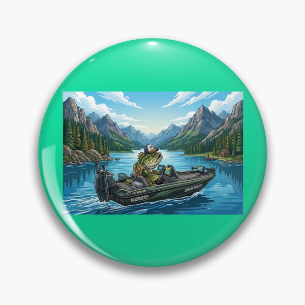 Item preview, when Mr. Bass hits the lake designed and sold by GAWPAWshop.
