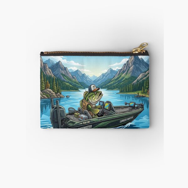 Item preview, when Mr. Bass hits the lake designed and sold by GAWPAWshop.
