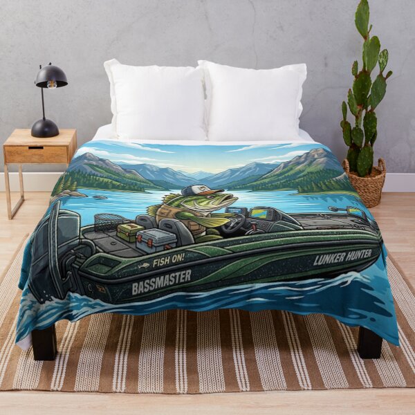 Item preview, when Mr. Bass hits the lake designed and sold by GAWPAWshop.