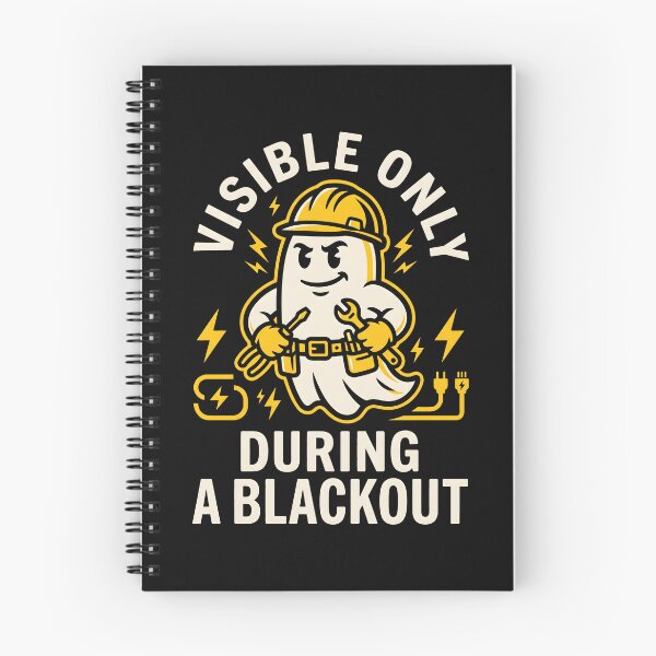 Item preview, Electrician Ghost Humor - Tradesman Electrician Gift designed and sold by SplashTastic.