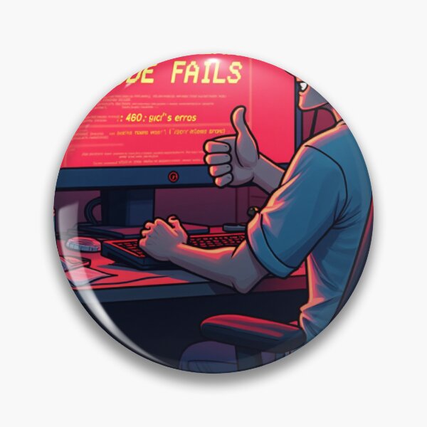 Item preview, Funny I'm A Vibe Coder IT Programmer Pixel Art designed and sold by grzezzz.