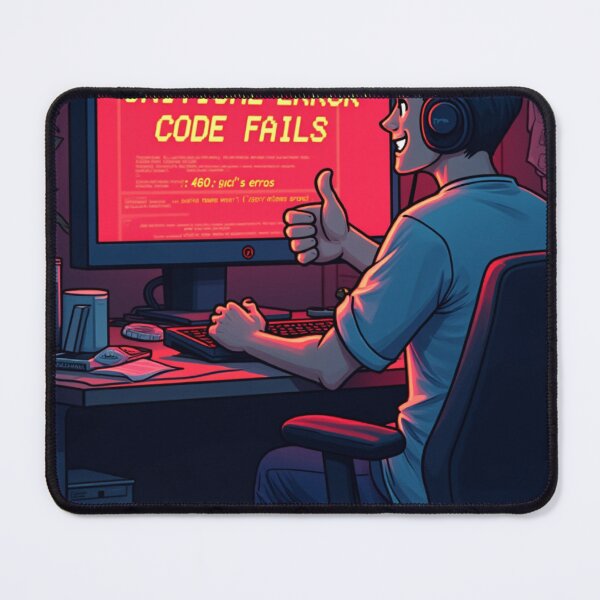 Item preview, Funny I'm A Vibe Coder IT Programmer Pixel Art designed and sold by grzezzz.