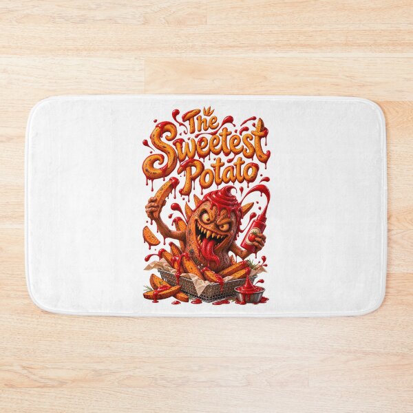 Item preview, The Sweetest Potato - Funny Scary Monster Sweet Potato Fries Design designed and sold by HorrorWorldWeb.